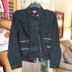 Black Jean Jacket